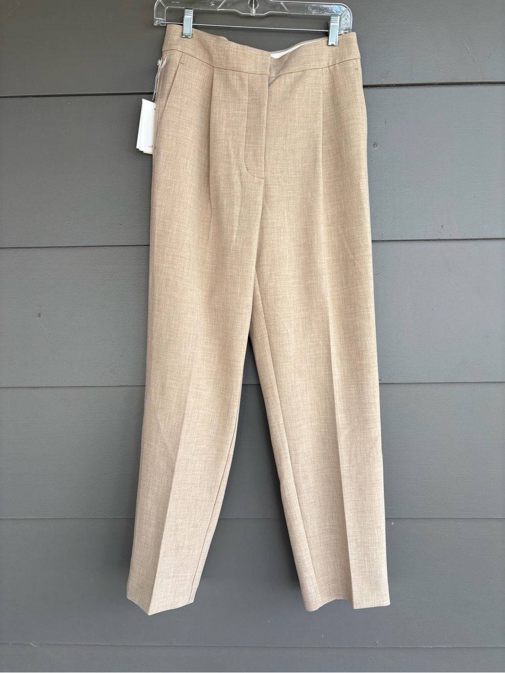Aritizia Wilfred Ibiza Tan Wide Leg Trousers NWT